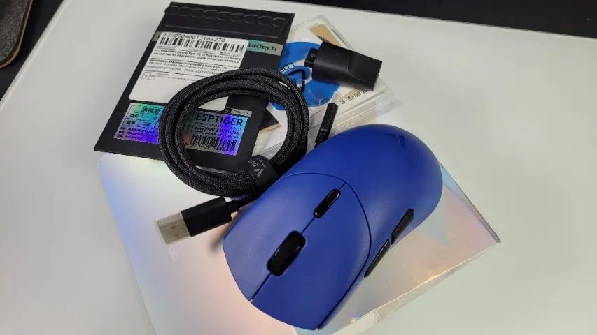 Mouse Gamer Rapoo VT7 8K + Feets tiger Ice v2 dots (NOVOS) - Foto 3