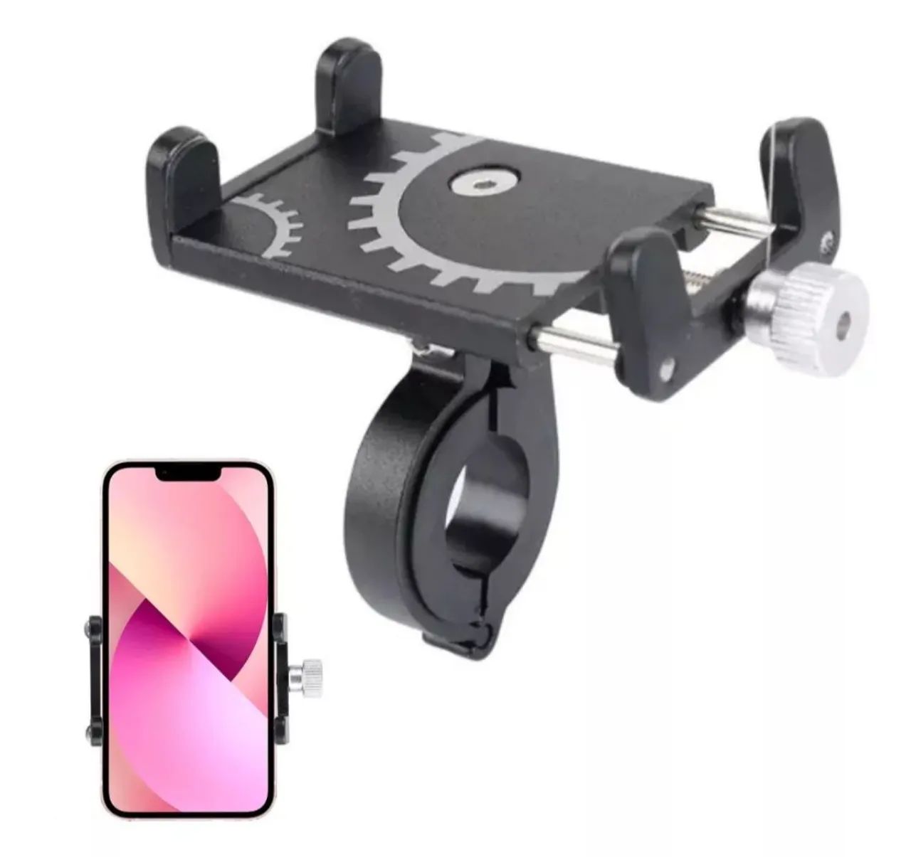 Suporte para celular moto e bike alumínio 