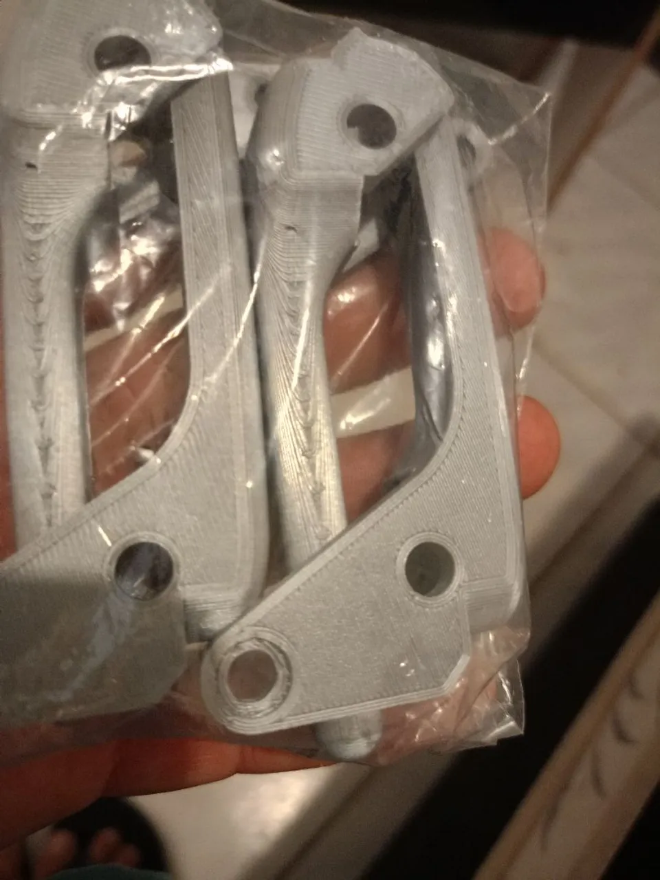 Peças de carro 3D (par)