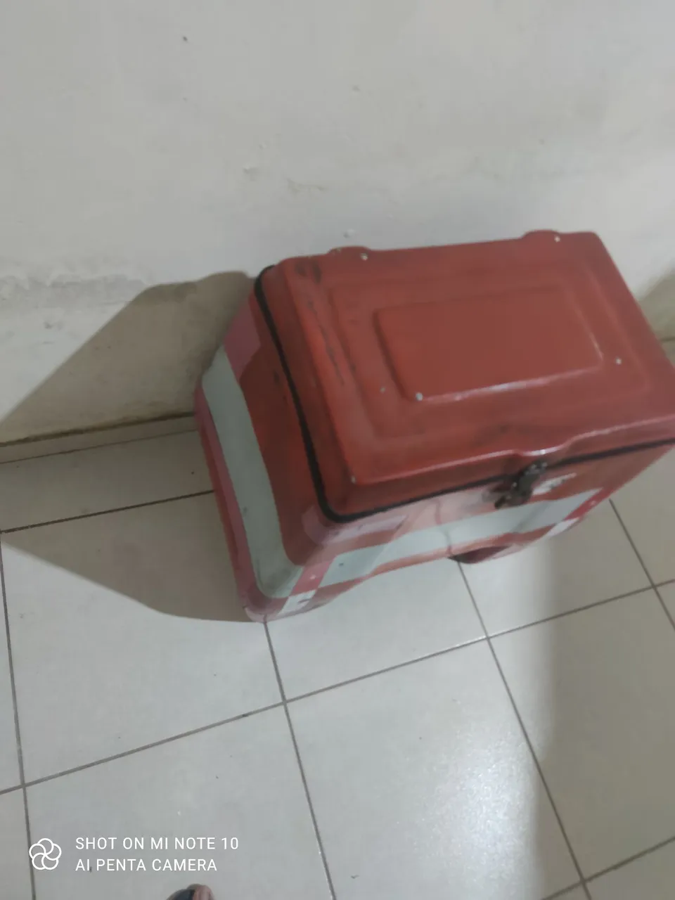 Baú/Bagageiro para Motos - Ótimo estado!