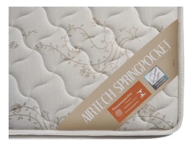 12X SEM JUROS | CAMA BOX QUEEN COM COLCHÃO SUPERPOCKET ORTOBOM - Foto 3