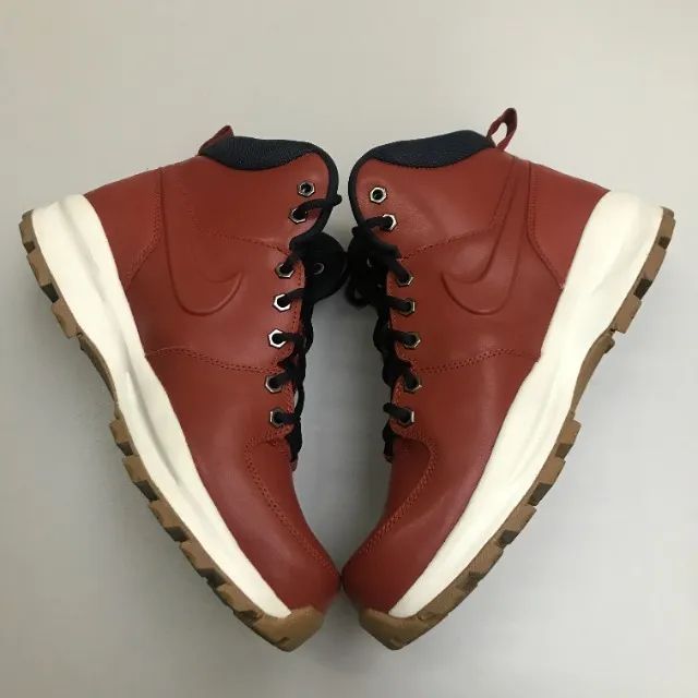 Nike Manoa Leather Nike Estilo Botinha Sapatilhas Nike Manoa