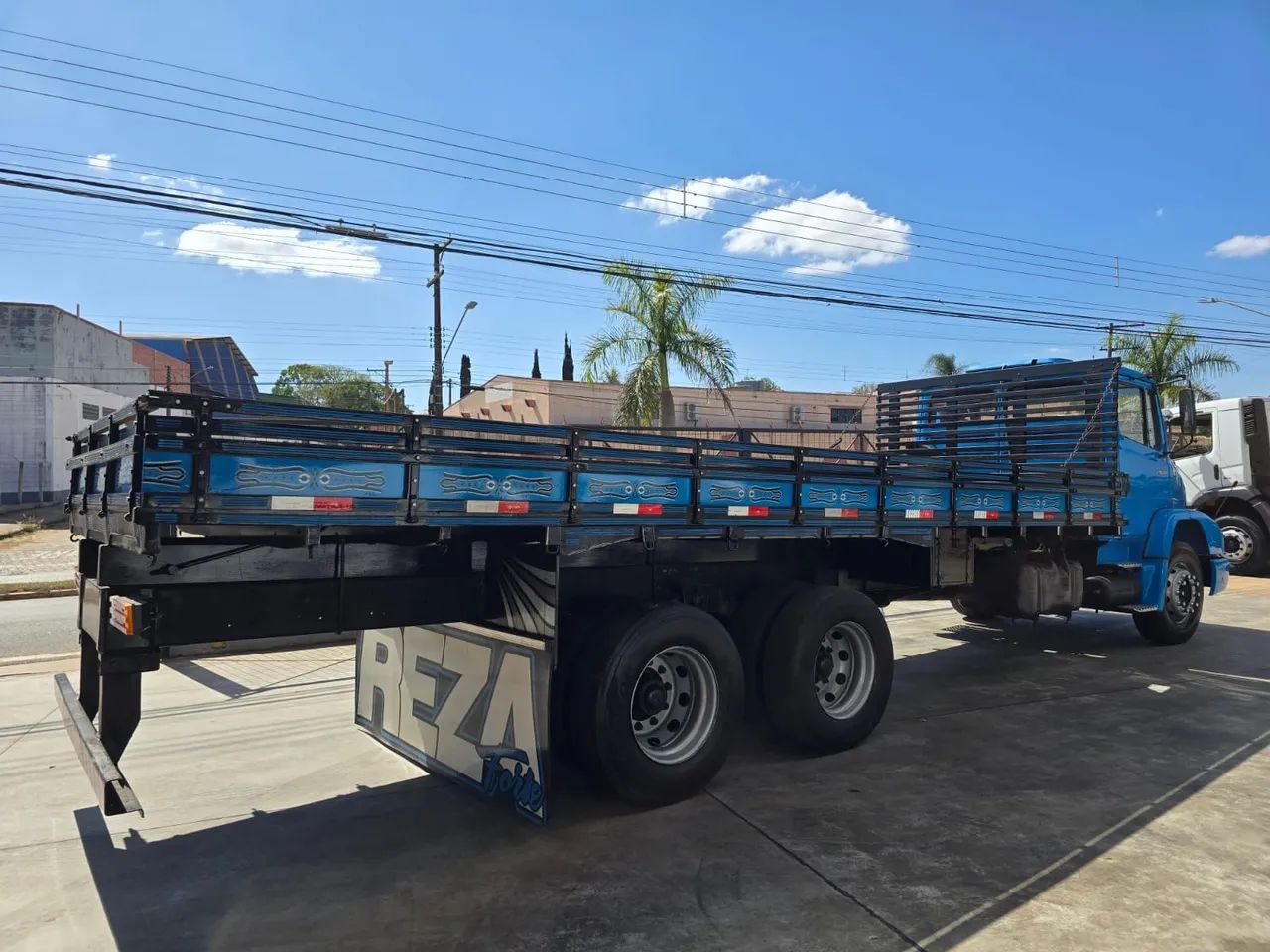 MERCEDES-BENZ MB 1620 ANO 2003 TRUCK CARROCERIA ALEMÃO CAMINHÕES ITAPETININGA  - Foto 9