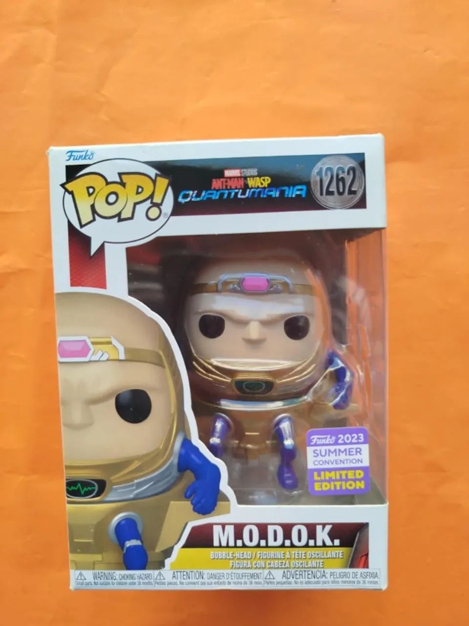 Funko POP! Ant Man And Wasp Quantumania - M.o.d.o.k #1262  - Foto 4
