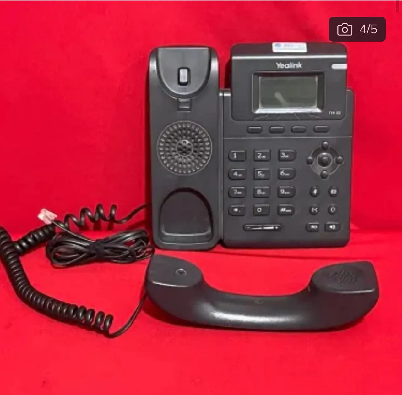 Telefone Fixo Yealink SIP-T19 E264315679599361120