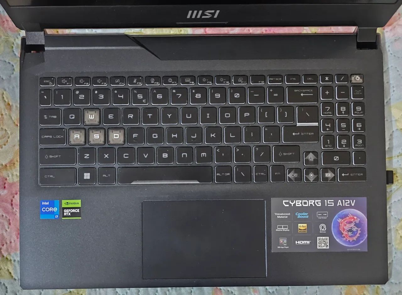 Notebook Gamer MSI Cyborg 15 A12V - Foto 4
