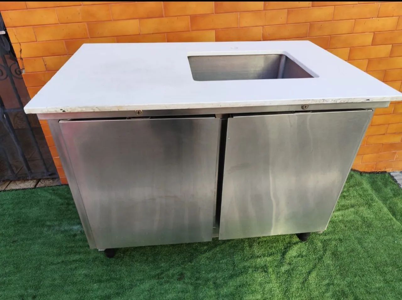 Pia industrial inox 304