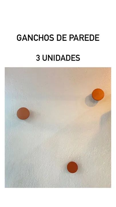 Kit gancho de parede 