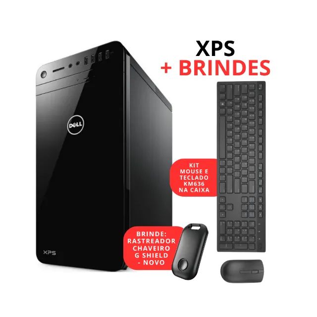 PC Dell XPS i7 7ª G. | SSD 1TB | 16GB RAM | Windows 11 Original + BRINDES - S/ MONITOR