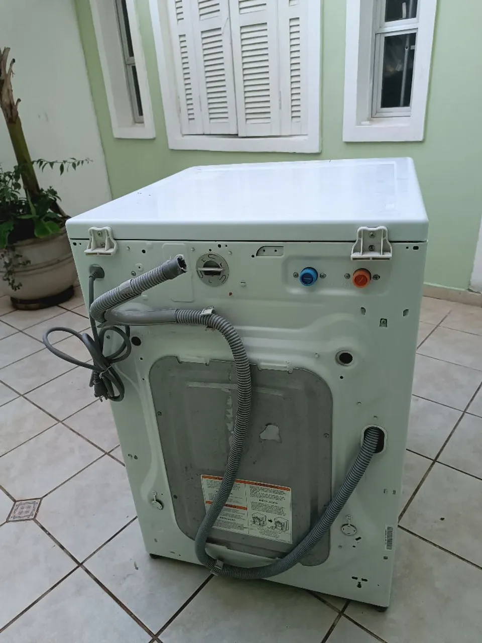Lava e Seca LG Direct Drive 11kg - WD-12596RW