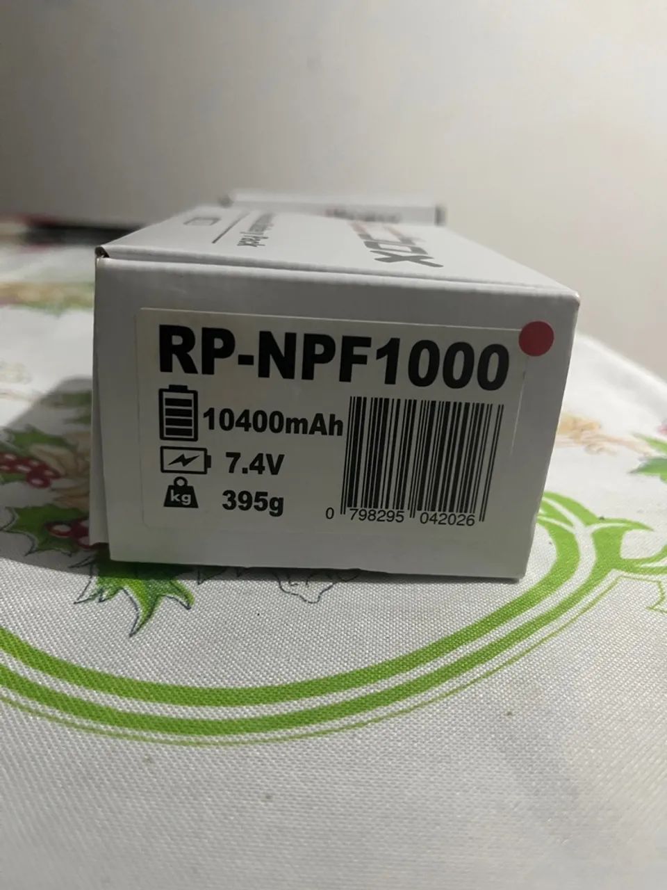 Bateria Hedbox NPF1000 10400mAh DV nova  - Foto 4