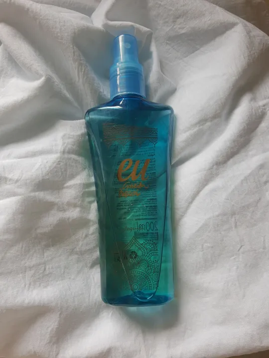 Body Spray Eu Gabriela Pugliese Jequiti, frasco de 200ml tem +- 180ml. 