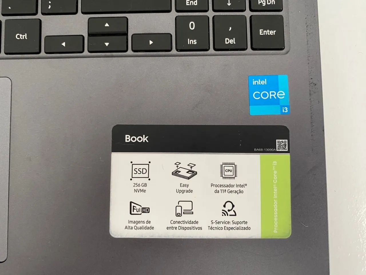 Notebook Samsung book seminovo i3 11º 256gb ssd tela full hd  - Foto 2