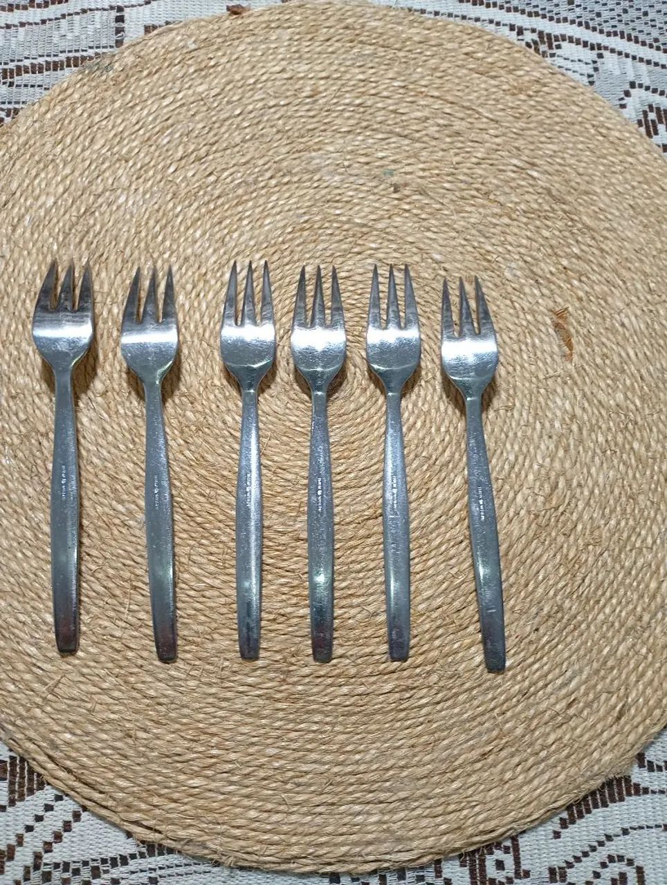 Conjunto 6 garfos sobremesa inox Wolff  - Foto 5