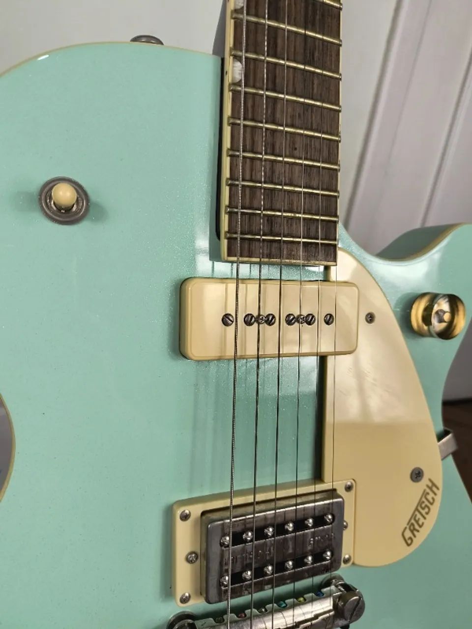 Guitarra Gretsch G2215-P90 Streamliner Junior Jet Club (Mint Green