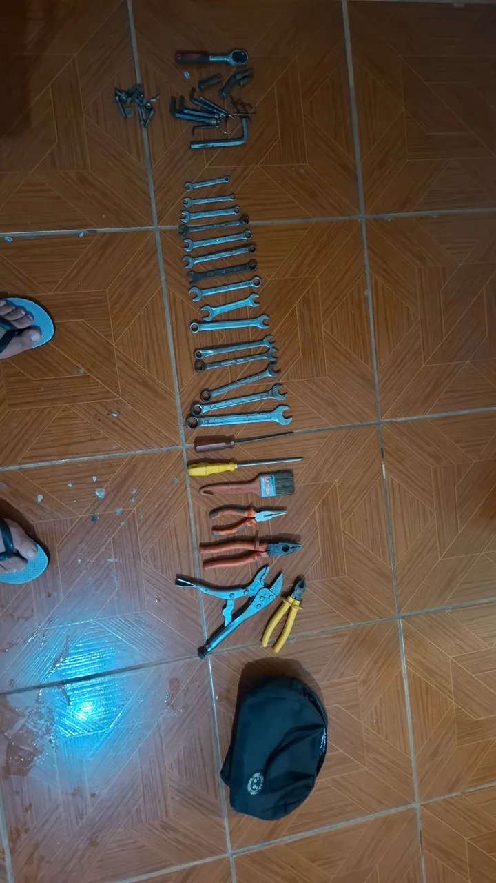 Jogo de chaves, vários tamanhos,