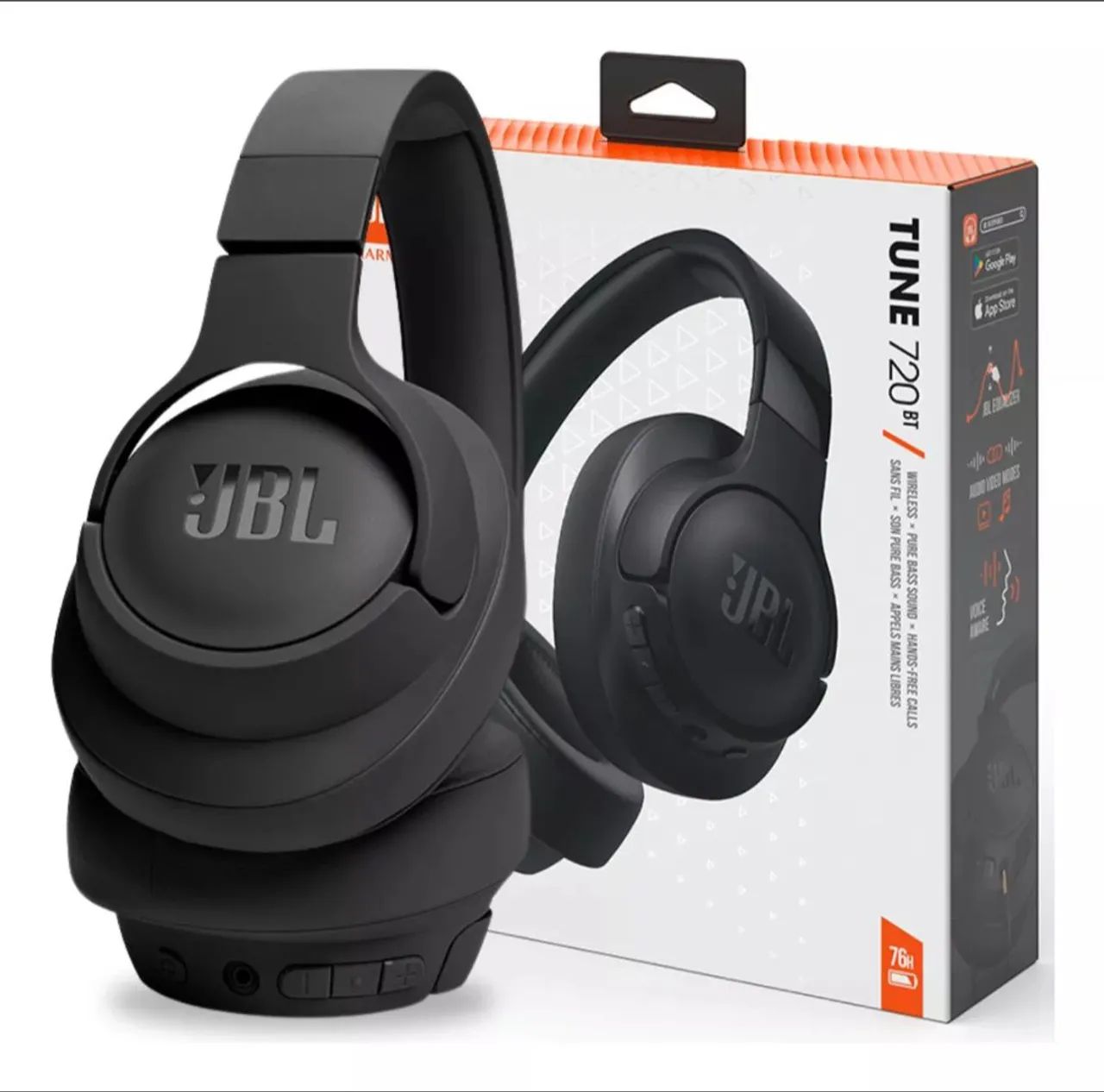 Fone de Ouvido JBL Tune 720BT - Seminovo