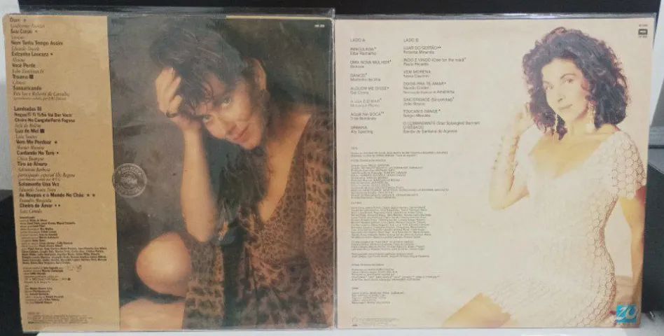 Trilha Sonora Novelas Nacional - Lote com dois LPS - Tieta 2 e Sassaricando - òtimo estado - Foto 2