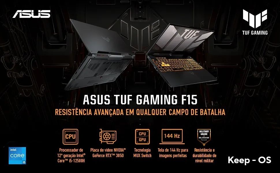 Notebook gamer asus Tuf - Foto 5