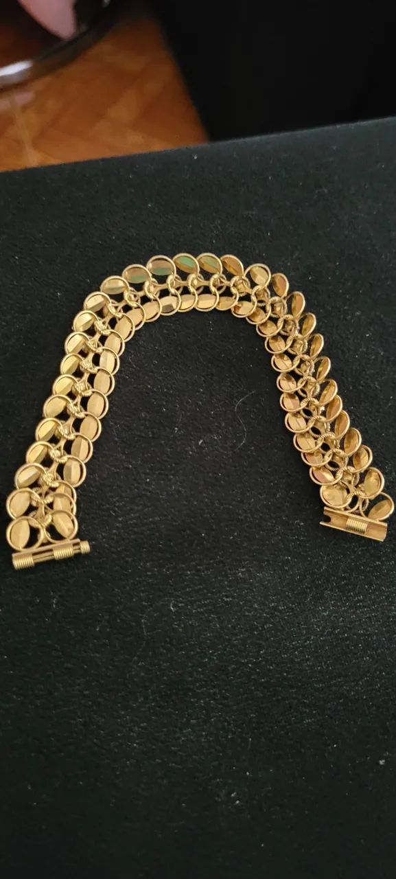 Pulseira de ouro 18 K - Foto 3