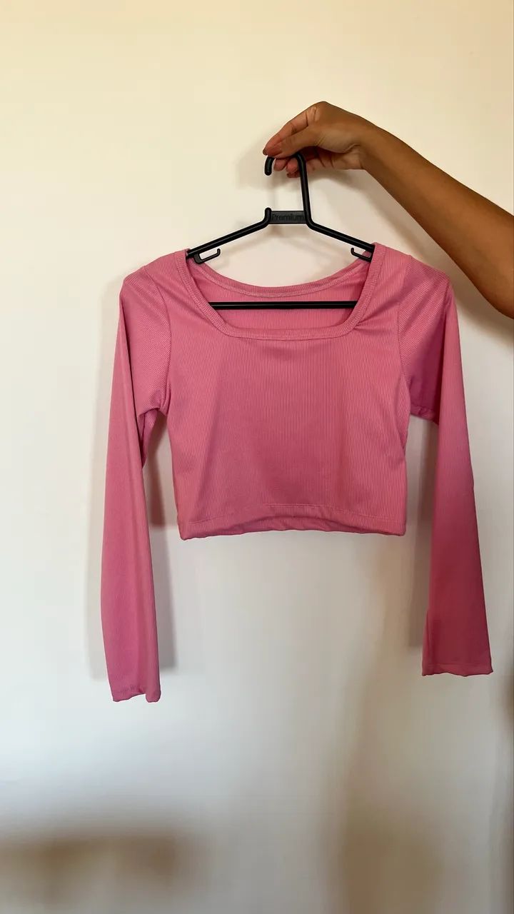 Blusas manga longa e mula manca  - Foto 4