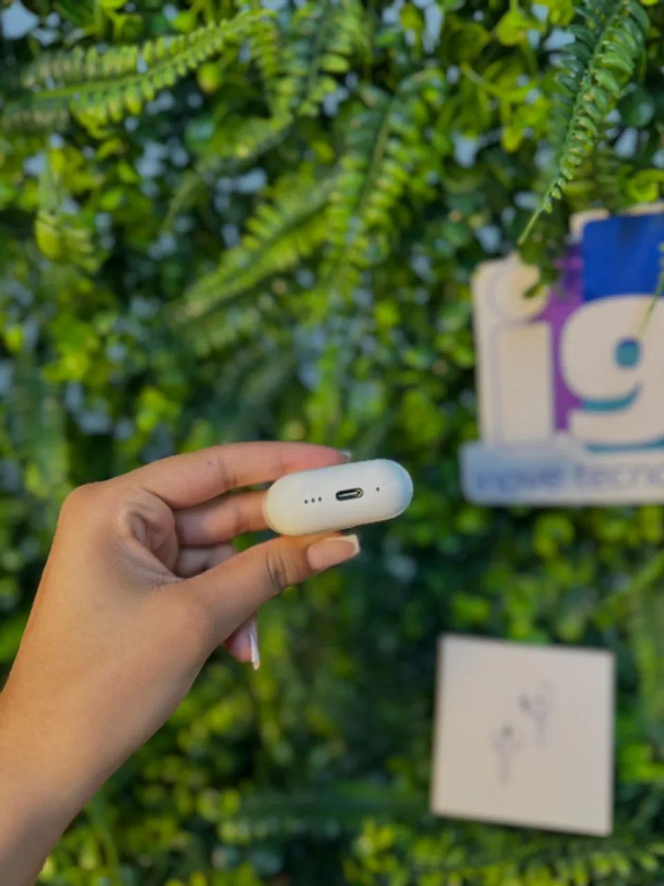 AirPods 4 (ANC) A3055 Versão: 8B21 Com caixa Seminovo Loja Fisica
