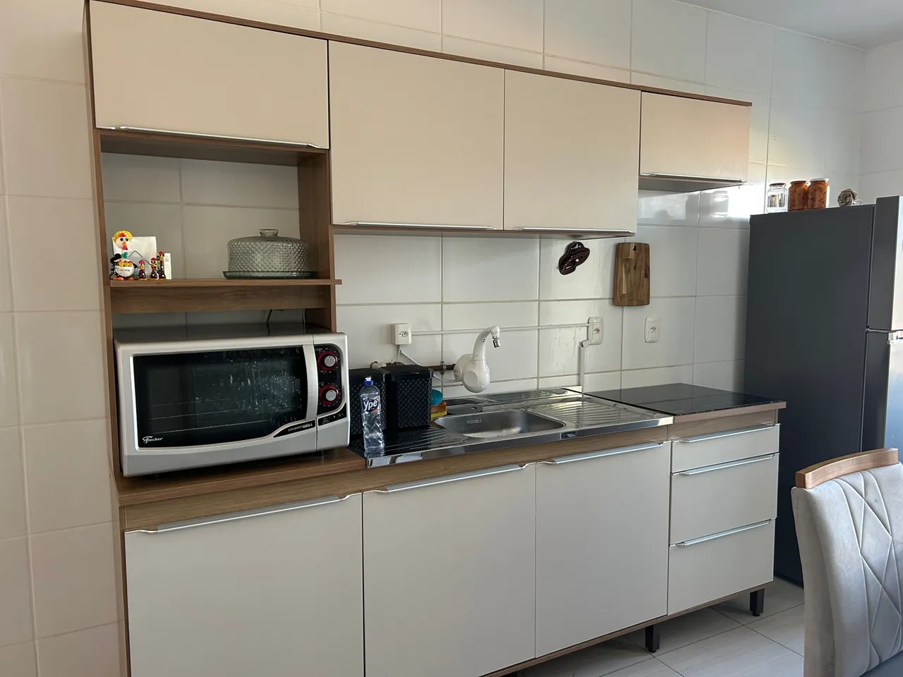 Cozinha Completa ( cozinha + cooktop + cuba inox )
