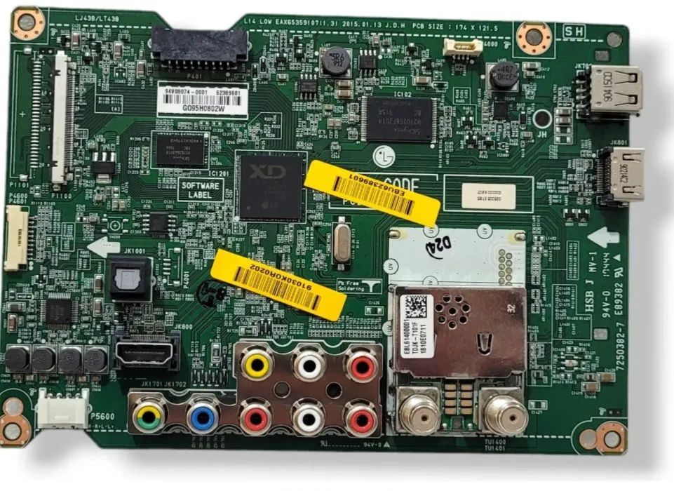 Placa TV LG 50LB5600 