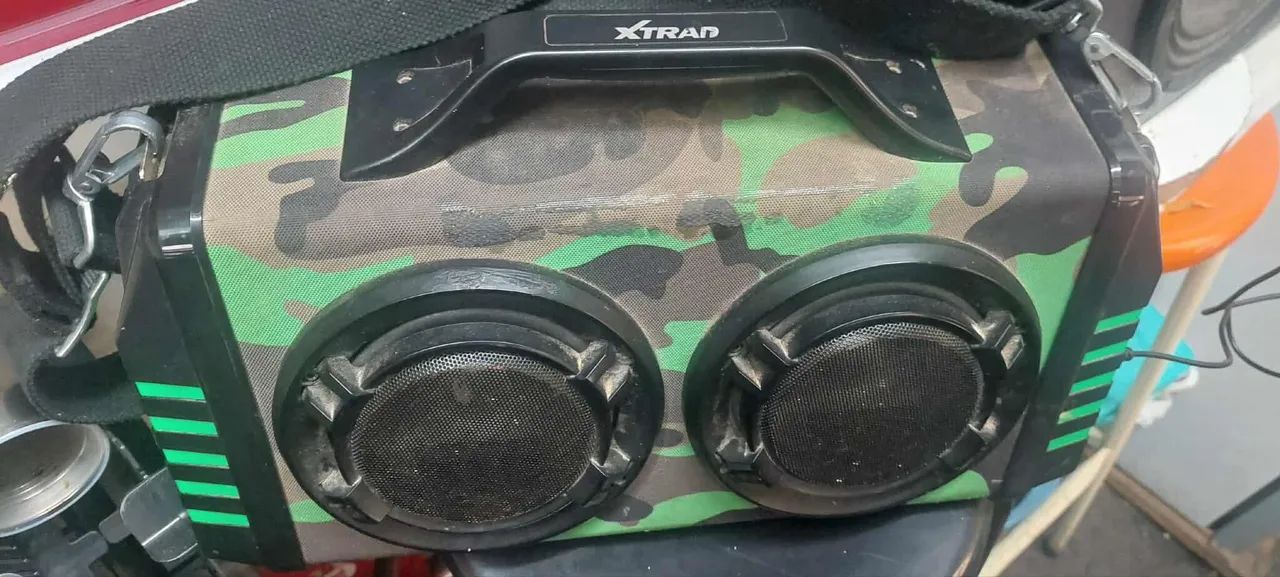Caixa de Som Bluetooth XTRAD Camuflada - Foto 2