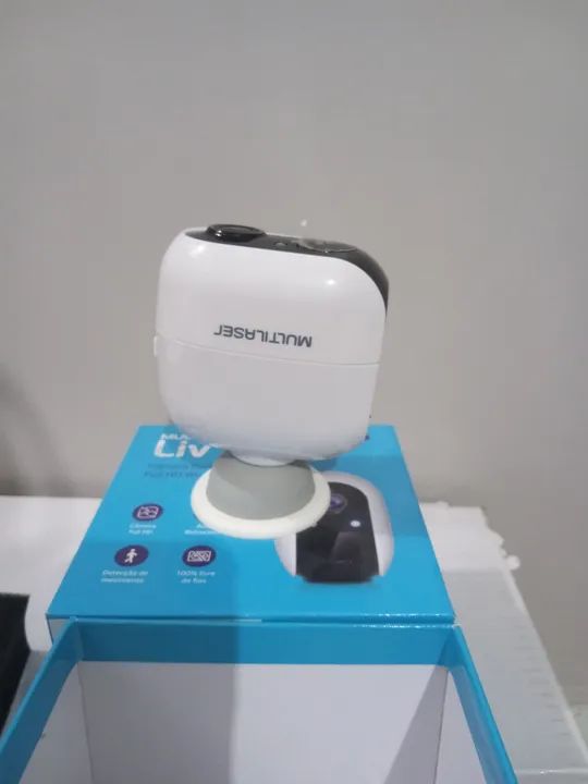 Câmera Portátil Inteligente Multilaser Liv Full HD Wi-Fi - Foto 3