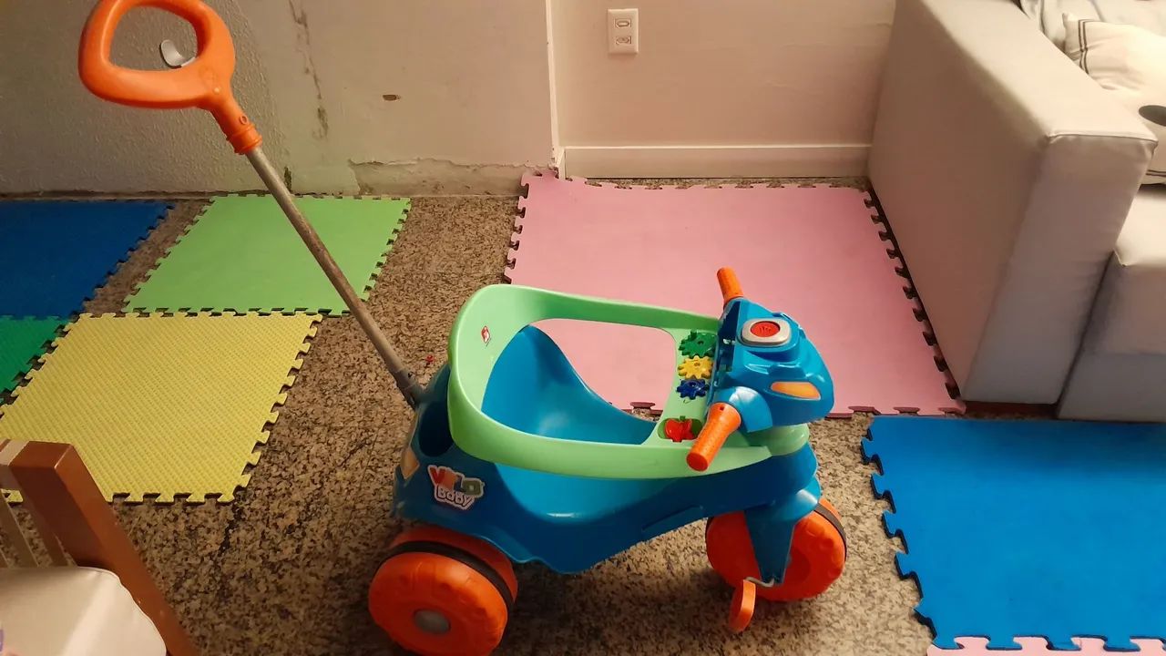 Triciclo infantil velo baby Tricycle Infantil - Diversão Garantida! - Foto 3