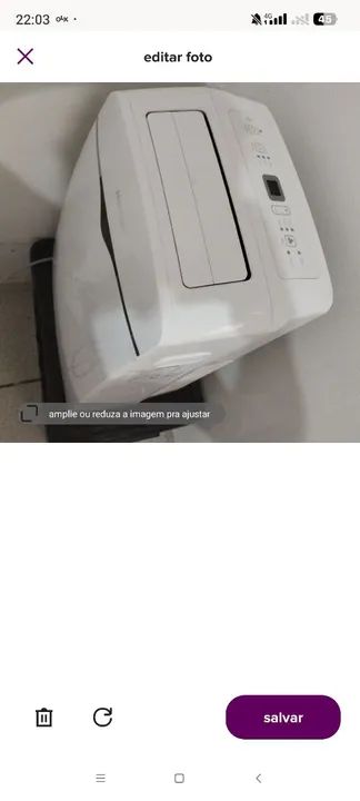 Ar Condicionado Springer Midea 12.000 BTUs Frio - Foto 5