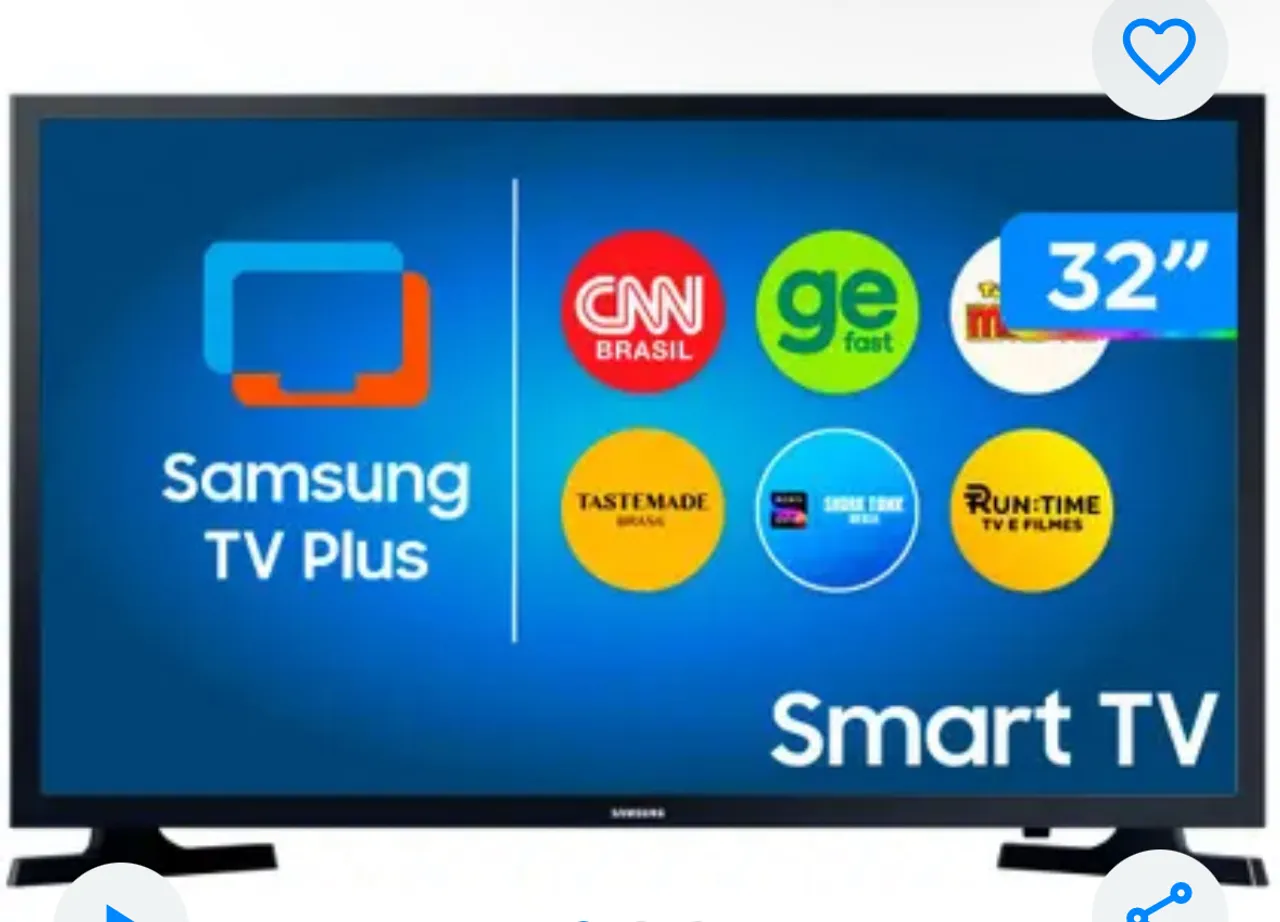 Smart TV Samsung 32 Polegadas - TV Plus