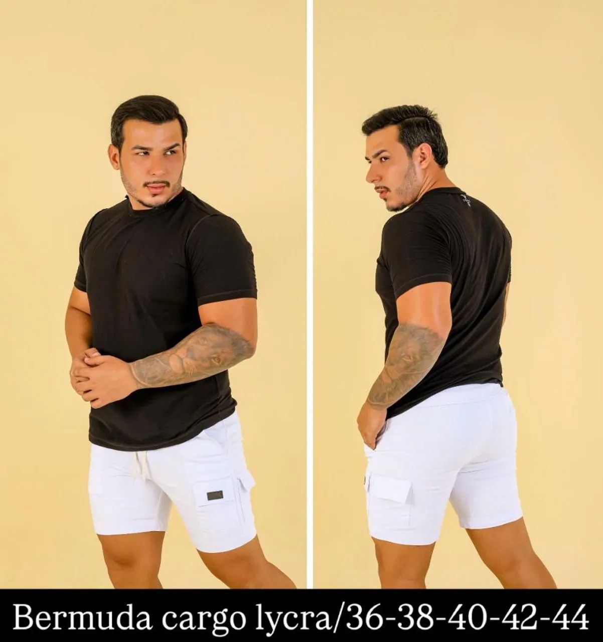 BERMUDA JEANS MASCULINA ?