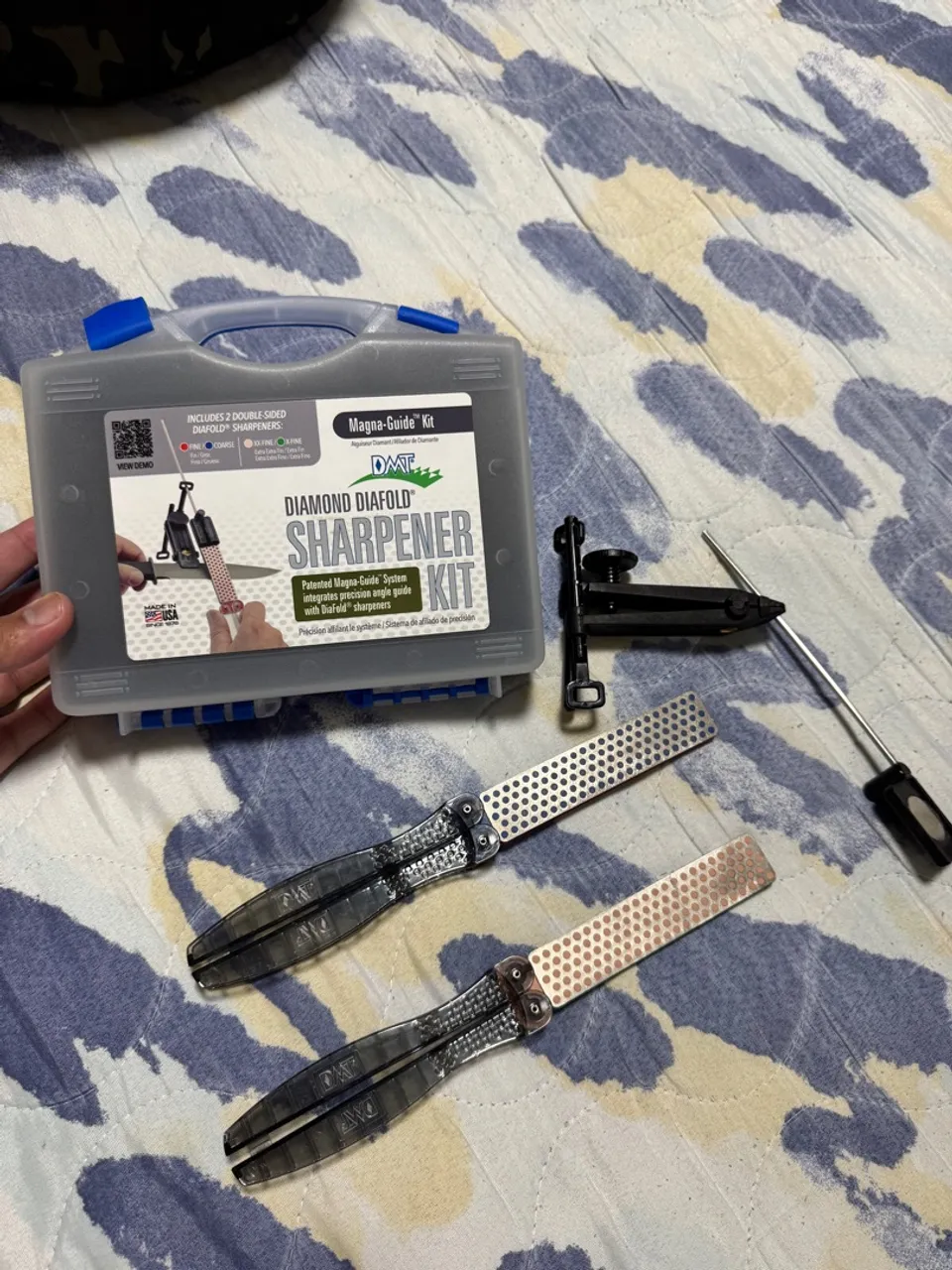 Kit Afiação Diamantado - DMT Diafold Magna-Guide