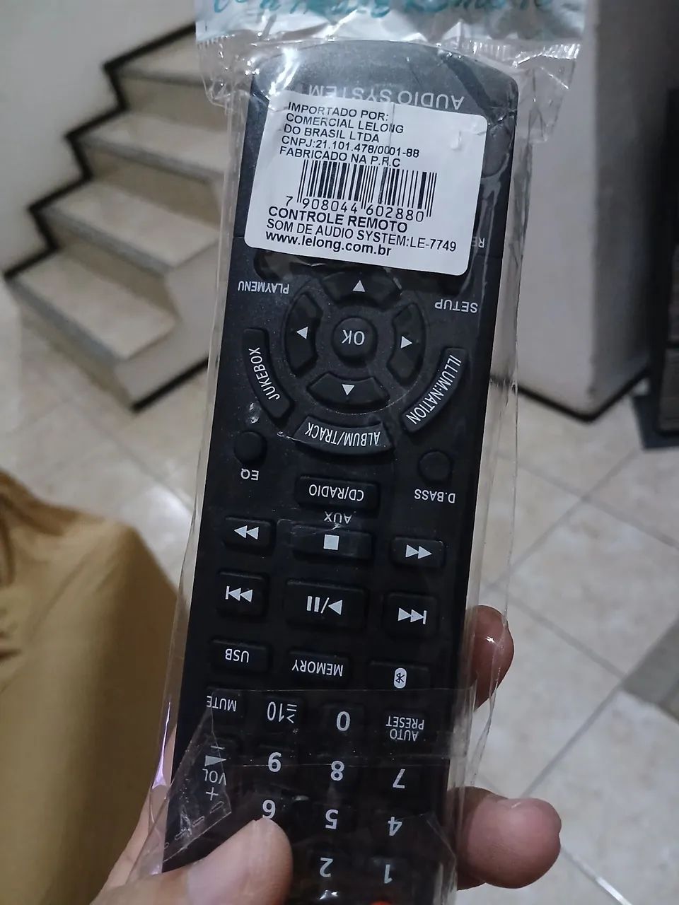 Controle remoto panasonic 