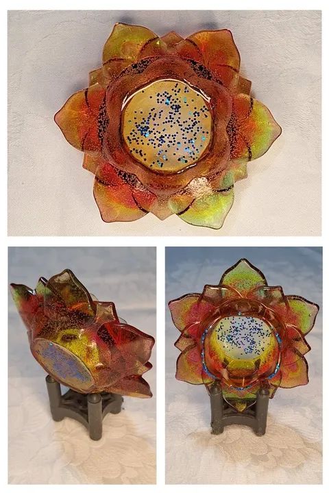 Suporte Vela Flor de Lótus  - Foto 6
