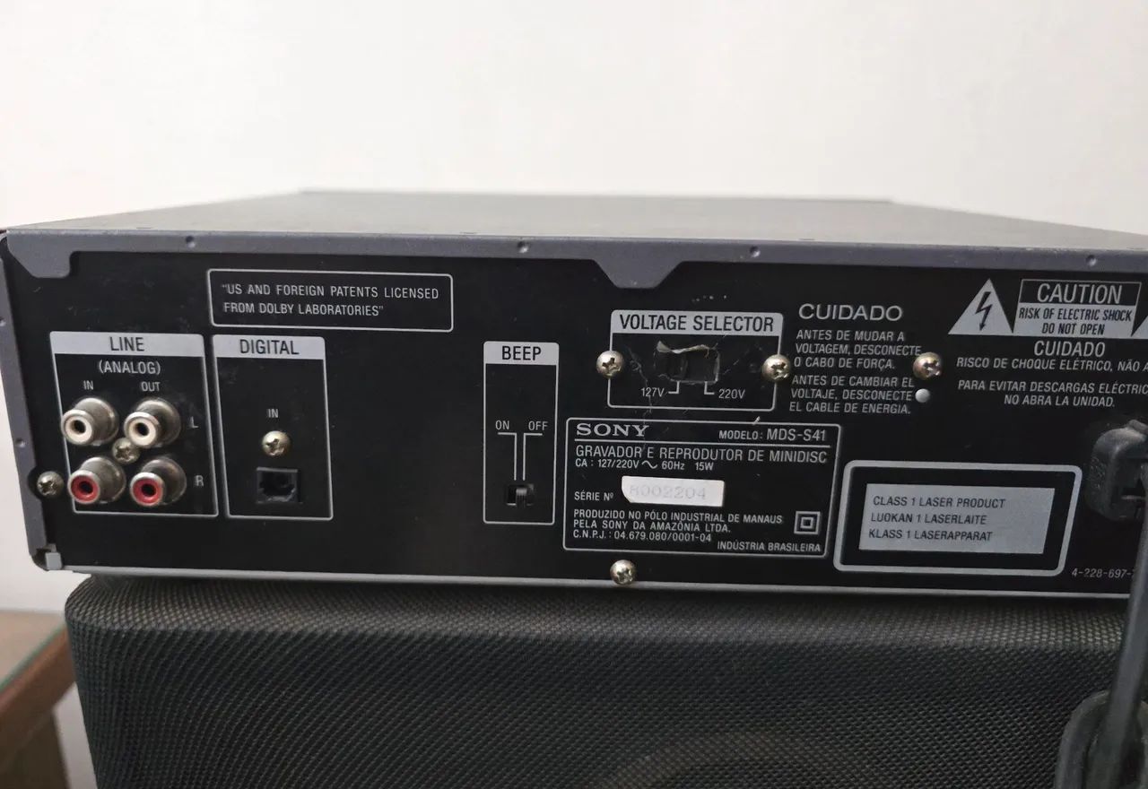 MiniDisc Deck Sony MDS-S41 - Foto 3