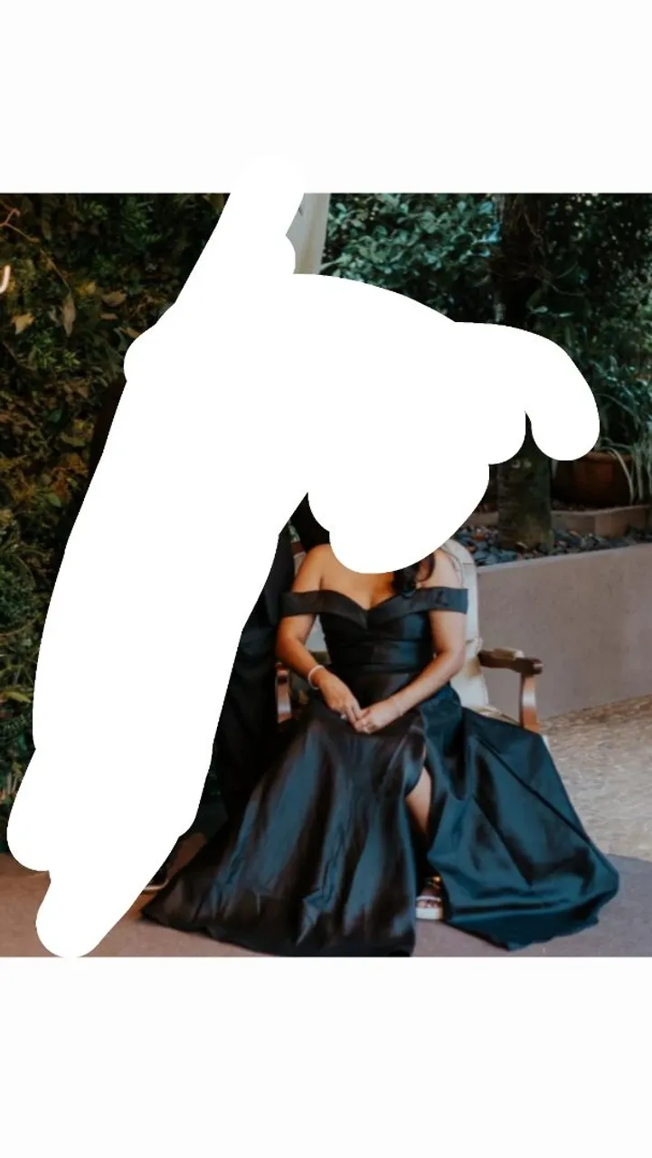Vestido de Festa Longo Elegante preto