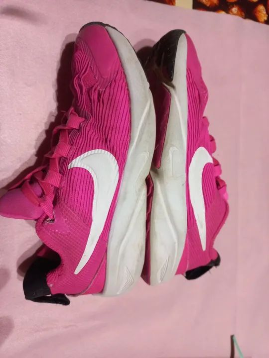 Tênis Nike Rosa Infantil - Tamanho 30 - Foto 5