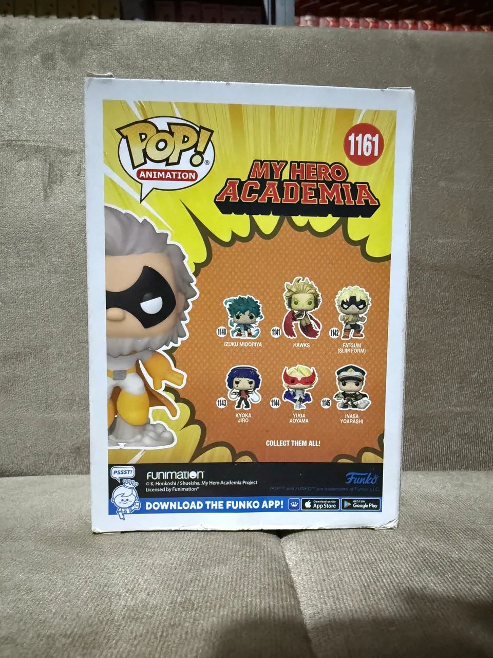 Boneco Funko pop Original, My Hero academia - gran torino