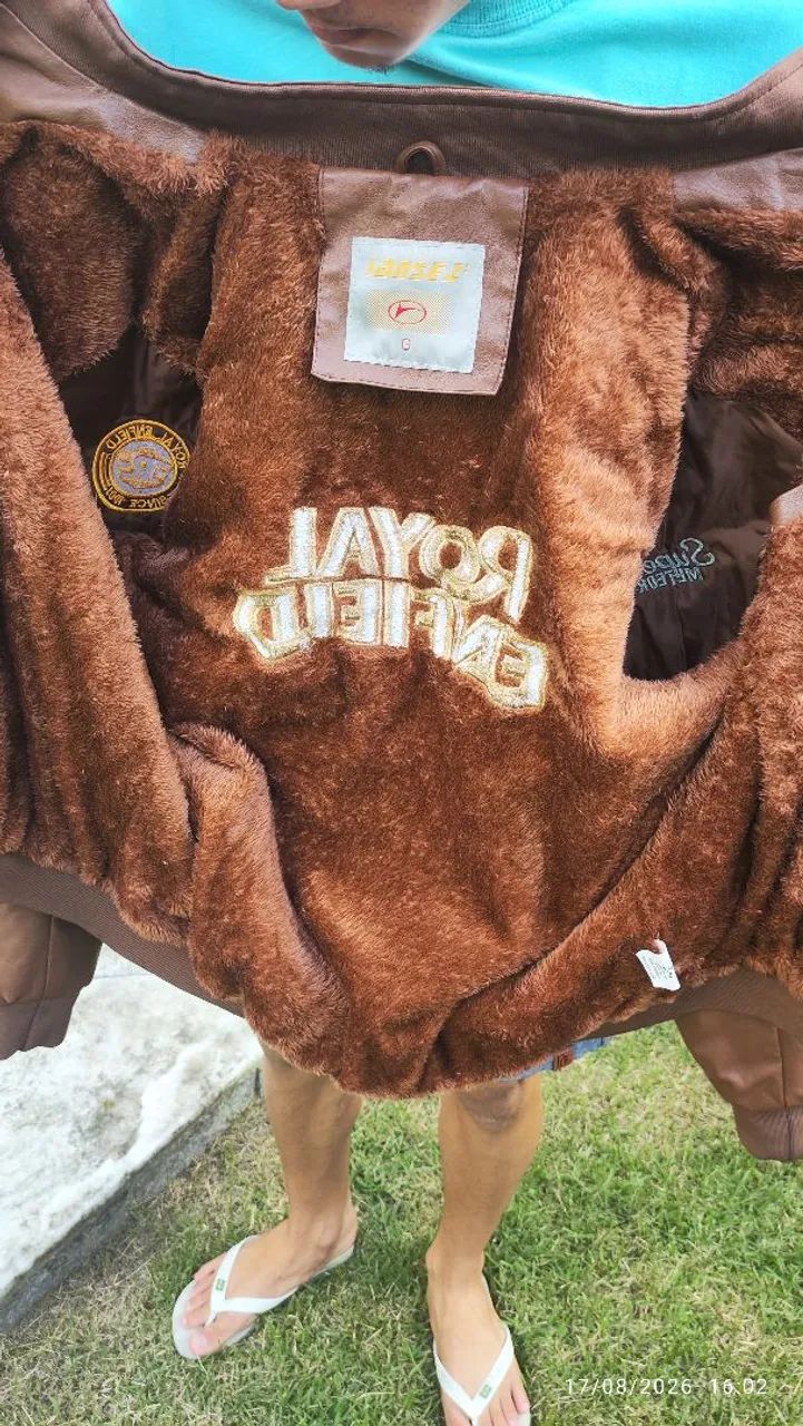 Jaqueta Royal Enfield Bordada - Foto 4