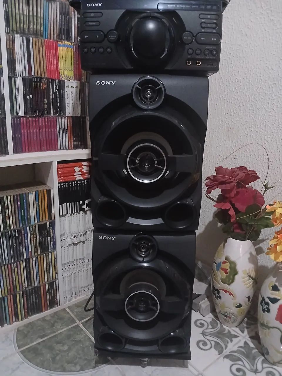 Micro System Sony (Excelente Estado de Conservação e Tudo Funcionando) - Foto 4
