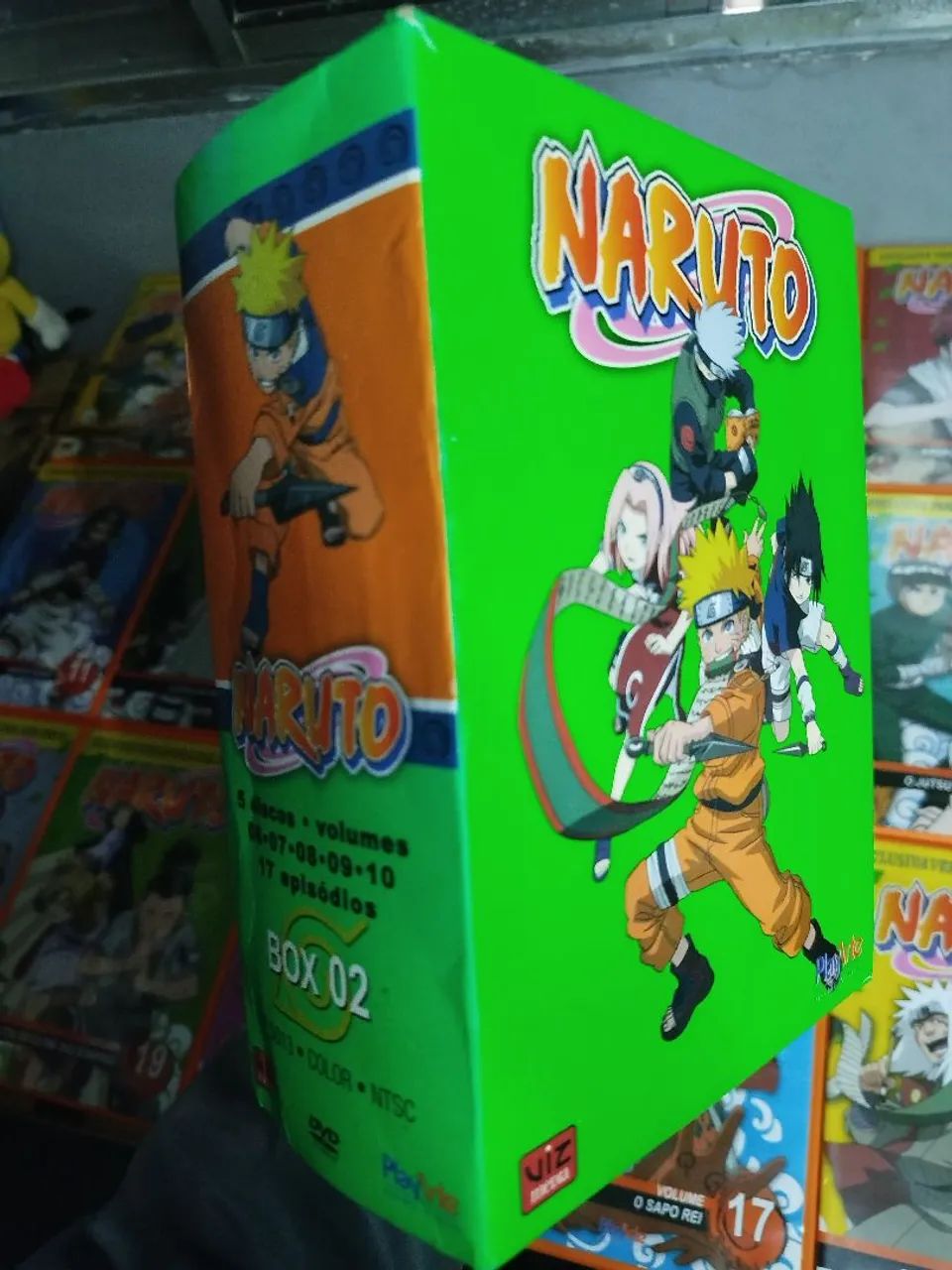 Naruto box 2° 3° 4° dvd playarte - DVD, Blu-Ray e Vídeo Cassete