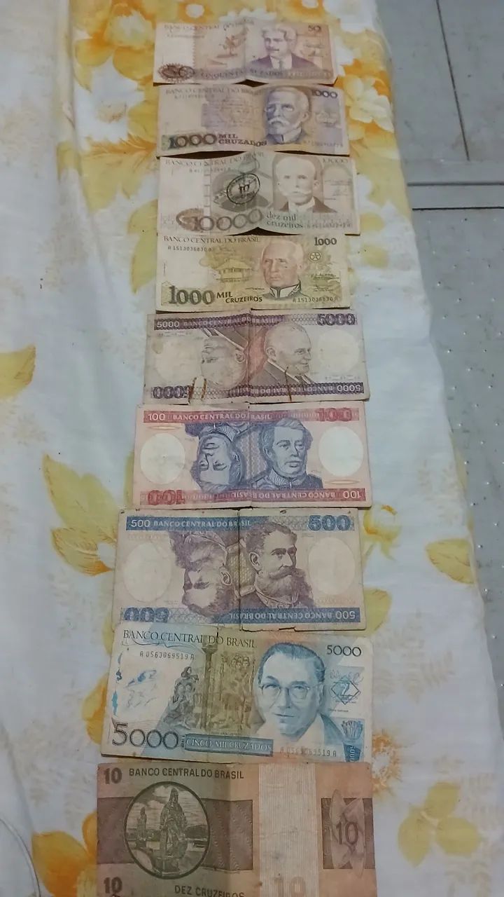 Notas cruzeiro e cruzado - Foto 3