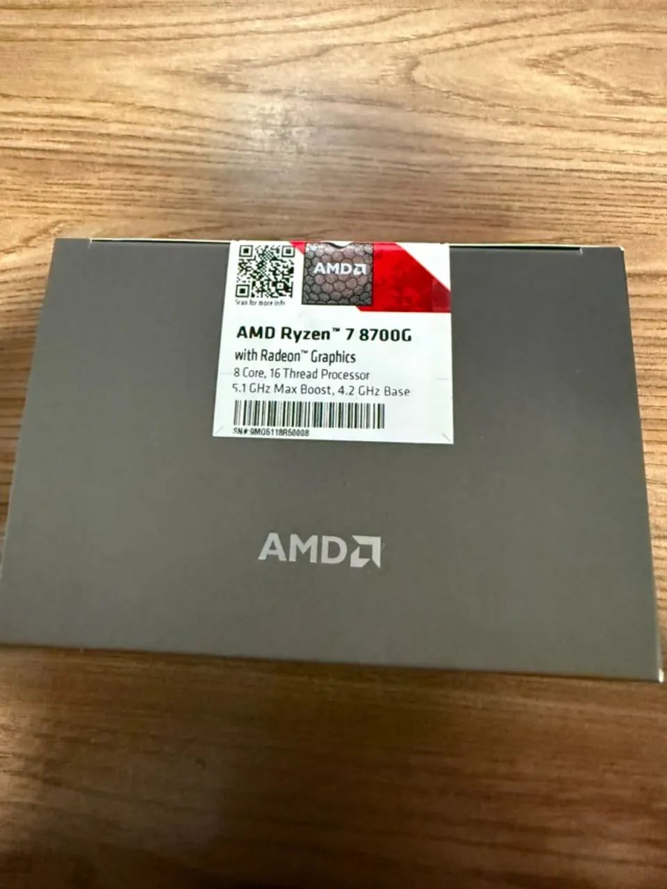 Processador AMD Ryzen 7 8700G, 4.2GHz (5.1GHz Max Turbo), Cache 8MB, Octa-Core, 16 Threads - Foto 3