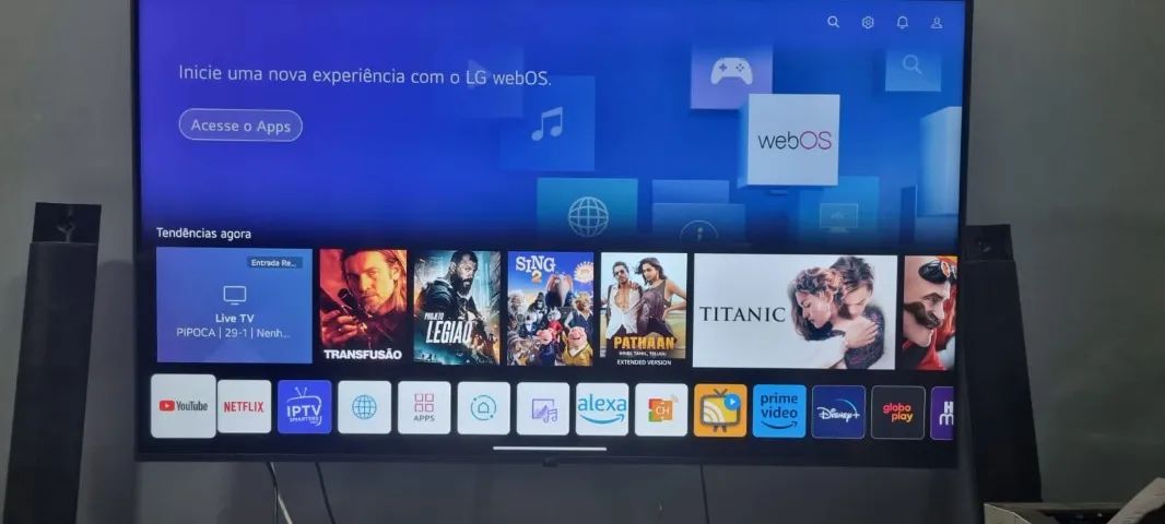 Smart TV 60" LG 4k - Inteligência Atificial - Nova - Foto 2