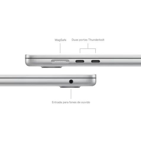 Apple Macbook Air 15 M3 512GB 24GB Silver AppleCare até 2028