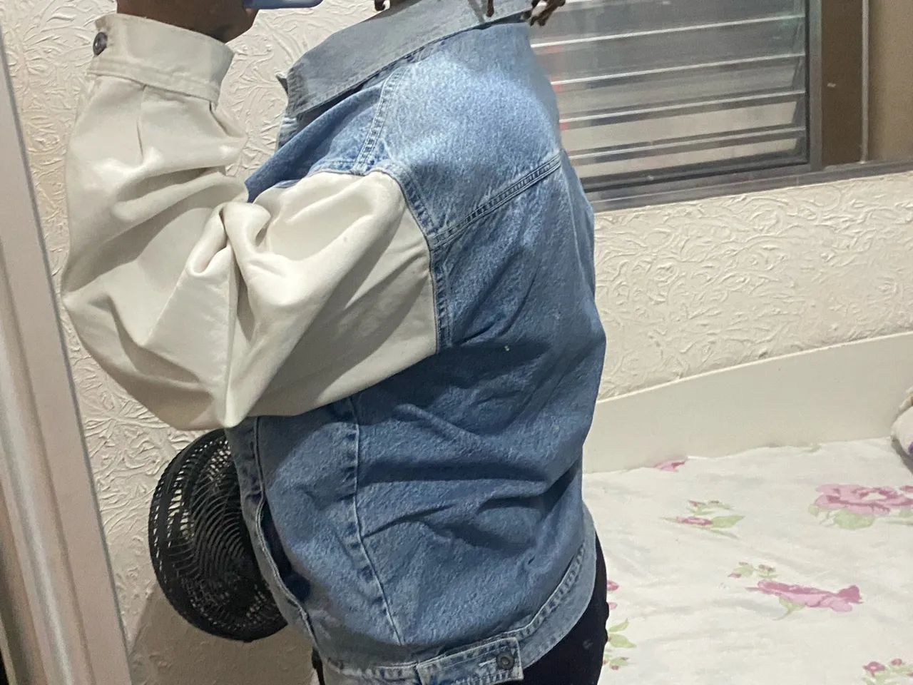 Jaqueta jeans, com caimento perfeito 