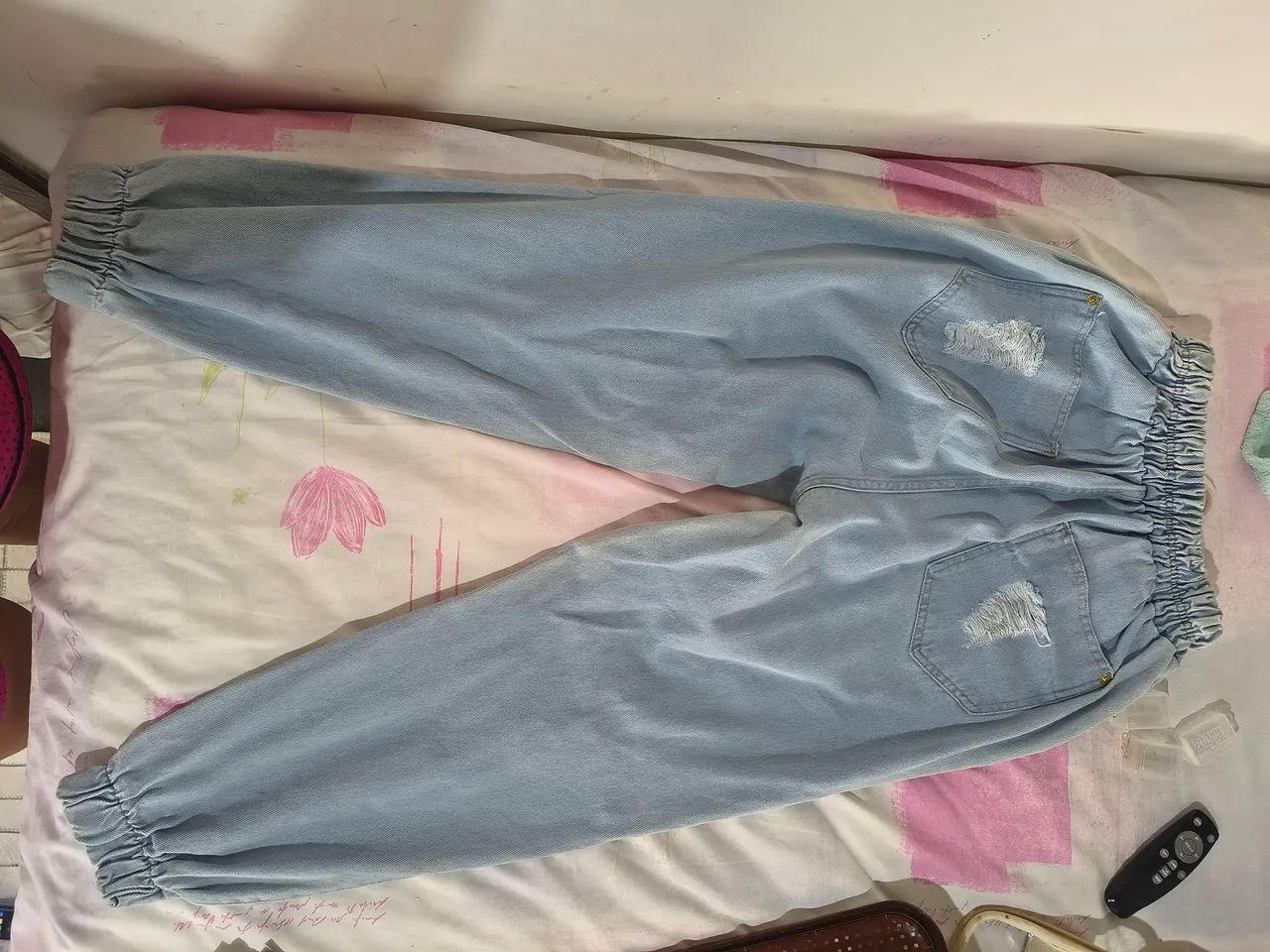 calça jeans feminina jogger divzzi 44 - Foto 2